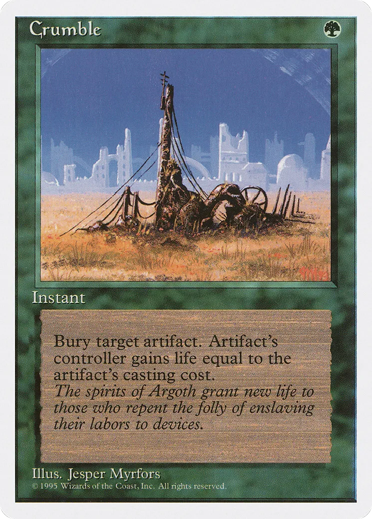 Désagrégation — Fourth Edition — Magic: The Gathering