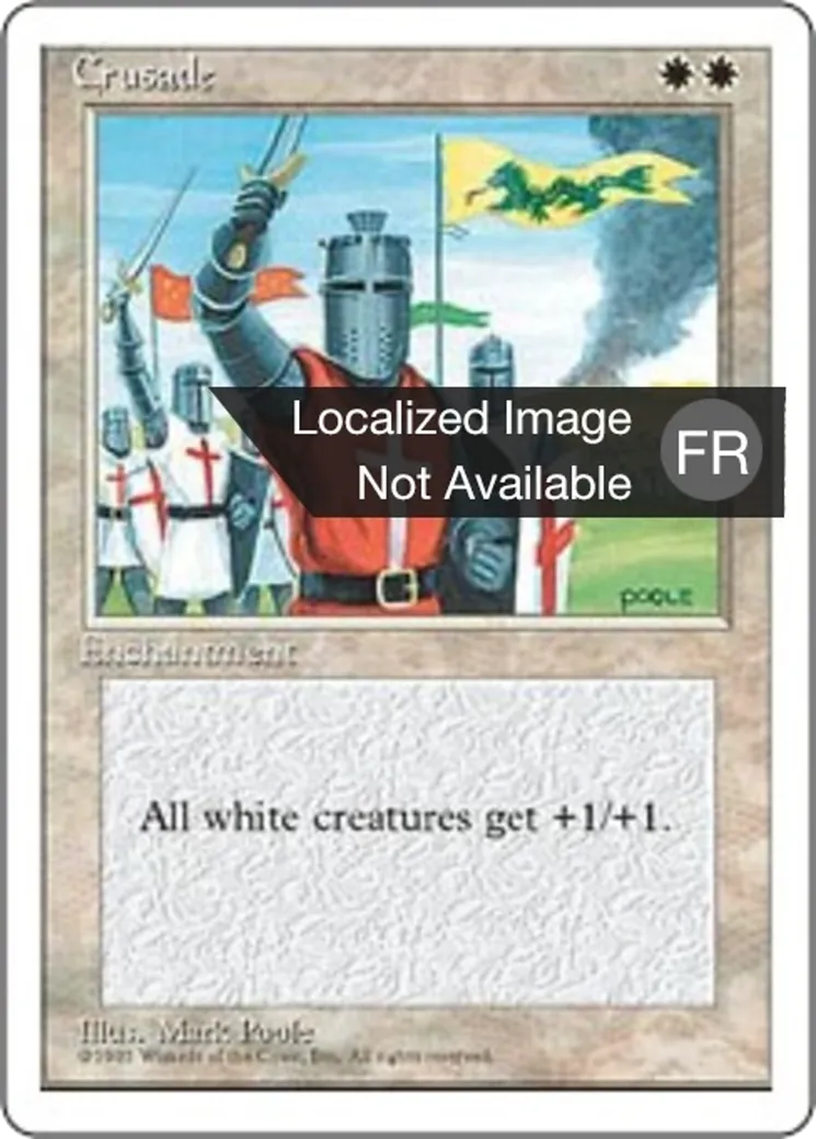 Croisade — Fourth Edition — Magic: The Gathering