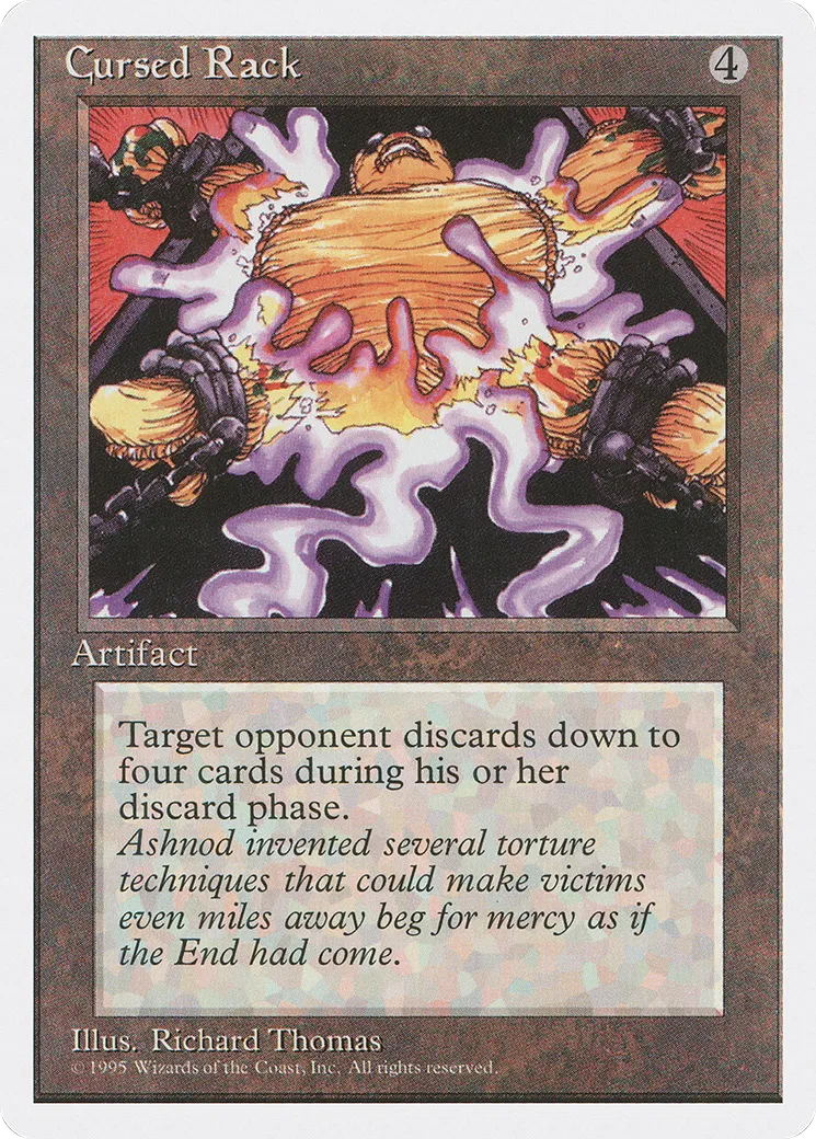 Chevalet maudit — Fourth Edition — Magic: The Gathering