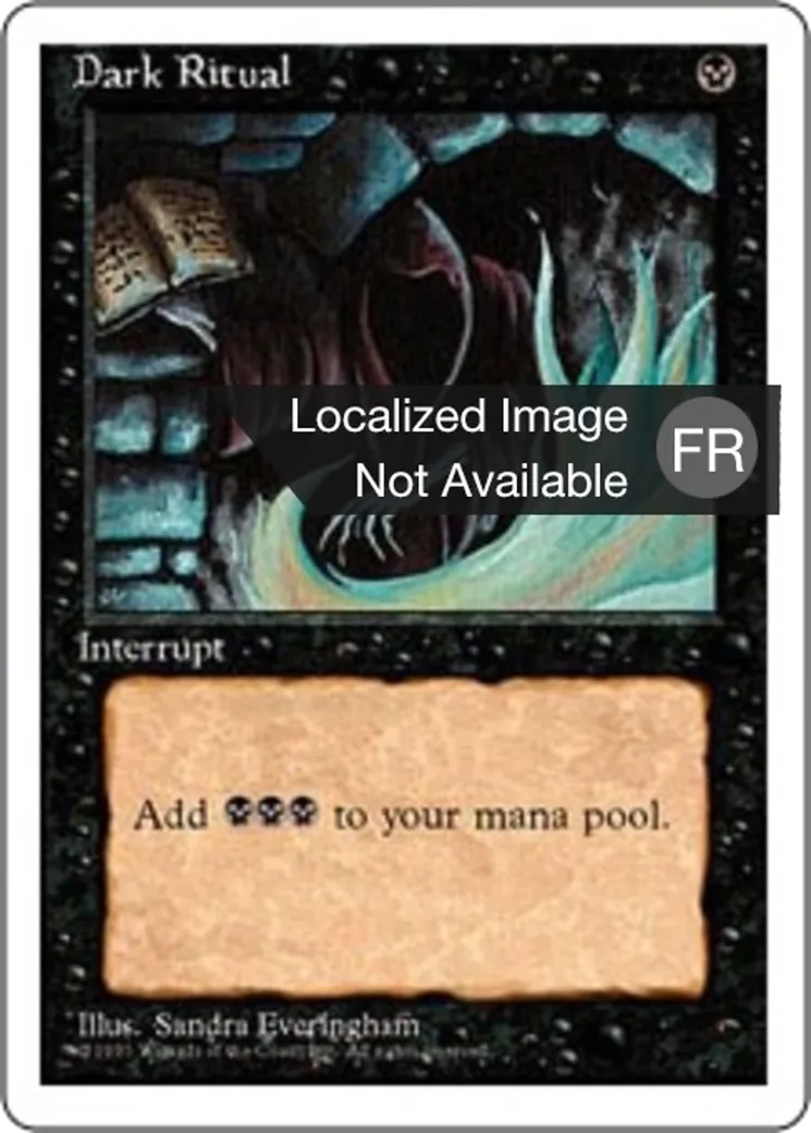 Messe noire — Fourth Edition — Magic: The Gathering