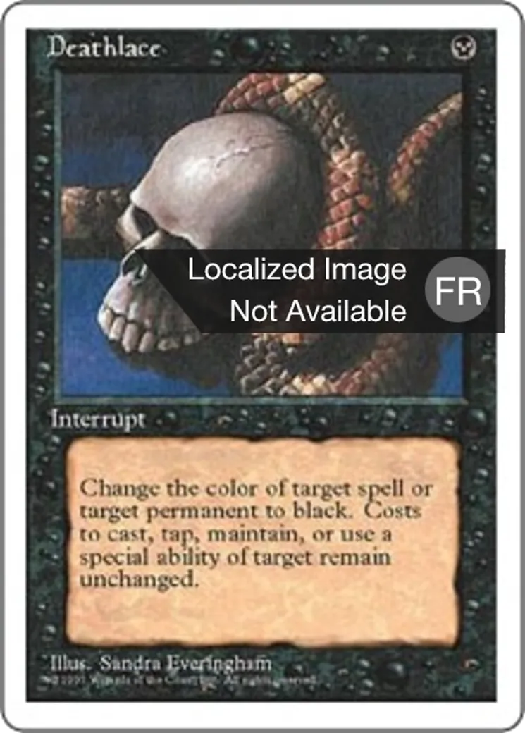 Voile de mort — Fourth Edition — Magic: The Gathering