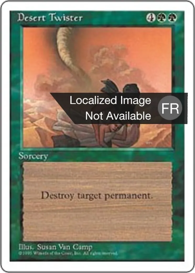 Tornade du désert — Fourth Edition — Magic: The Gathering