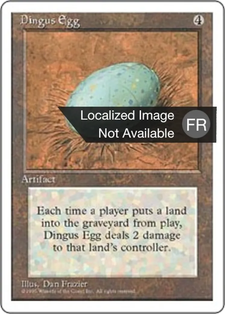 Œuf de dingus — Fourth Edition — Magic: The Gathering
