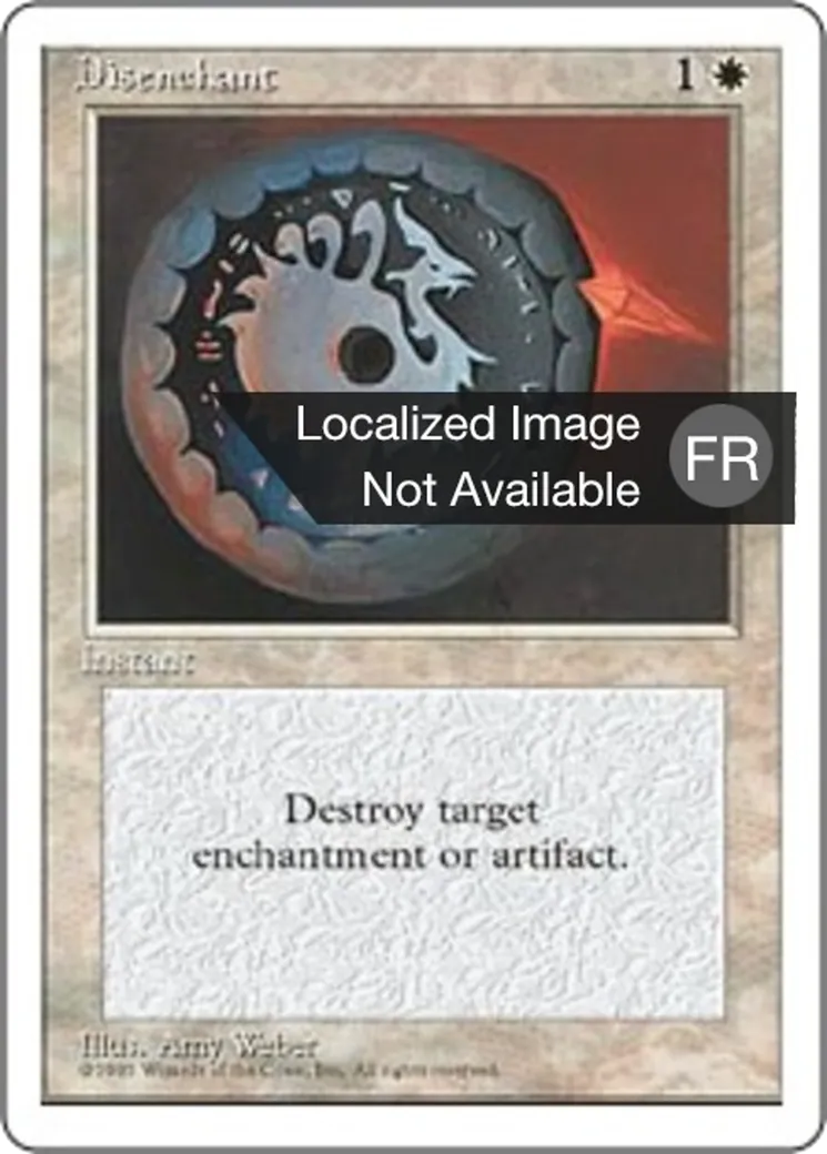 Désenchantement — Fourth Edition — Magic: The Gathering