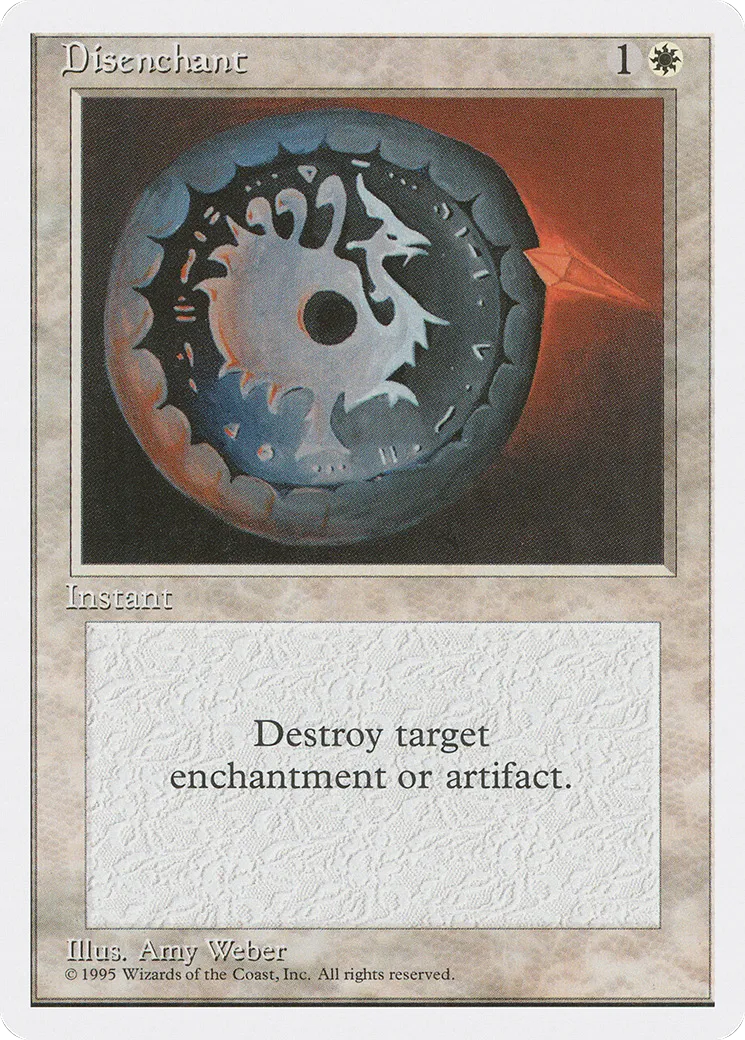 Désenchantement — Fourth Edition — Magic: The Gathering