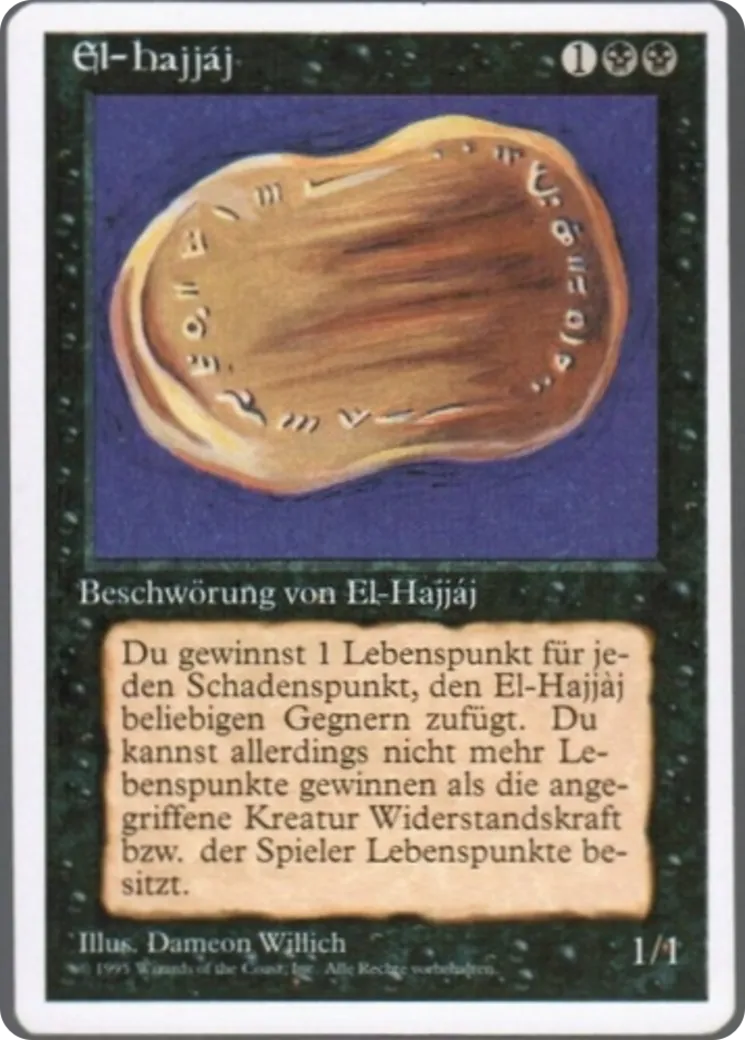 El-hajjâj — Fourth Edition — Magic: The Gathering