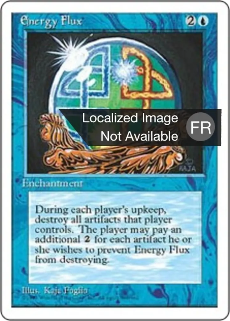 Reflux d'énergie — Fourth Edition — Magic: The Gathering