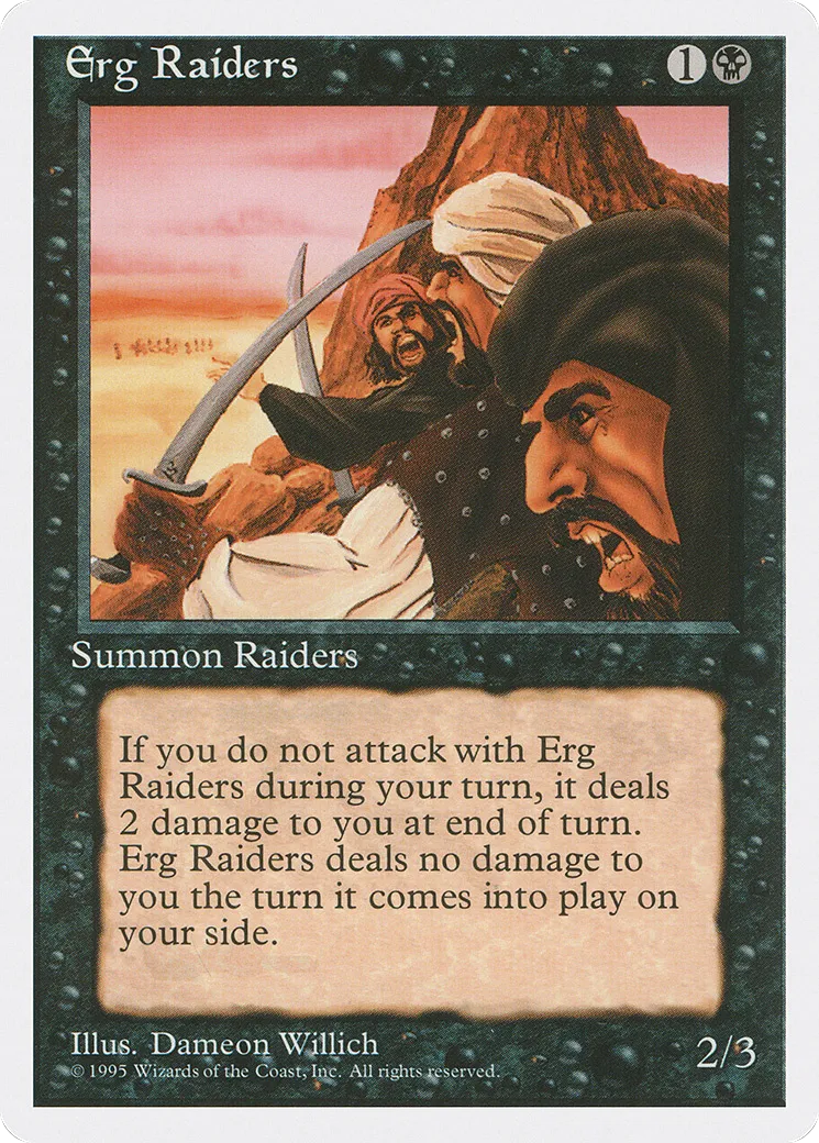 Pillards de l'erg — Fourth Edition — Magic: The Gathering