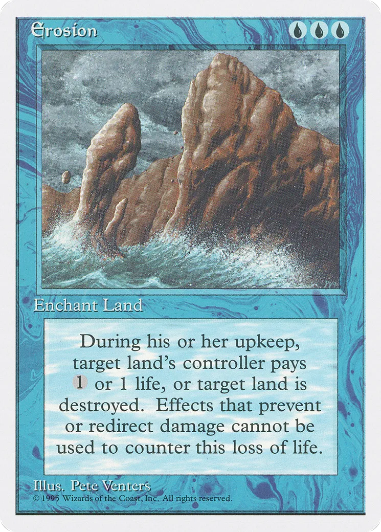 Erosion — Fourth Edition — Magic: The Gathering