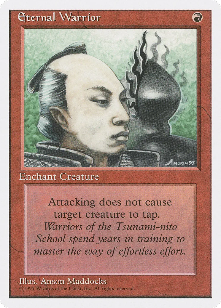 Eternal Warrior — Fourth Edition — Magic: The Gathering