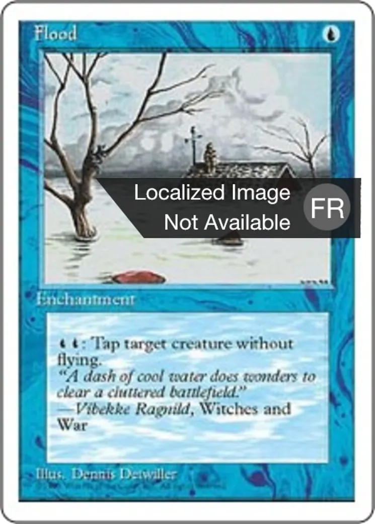 Inondation — Fourth Edition — Magic: The Gathering
