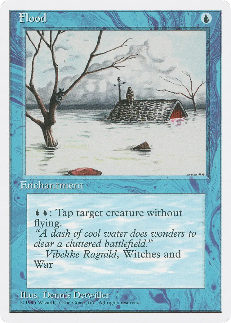 Inondation — Fourth Edition — Magic: The Gathering