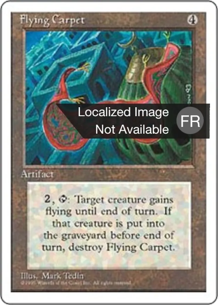 Tapis volant — Fourth Edition — Magic: The Gathering
