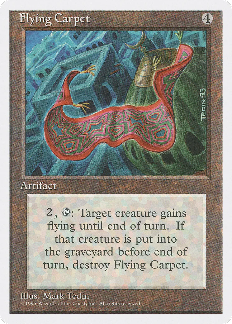 Tapis volant — Fourth Edition — Magic: The Gathering