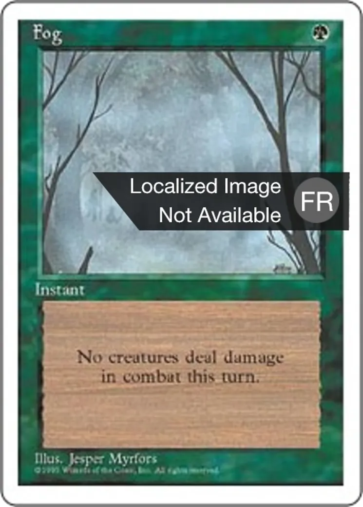 Brouillard — Fourth Edition — Magic: The Gathering