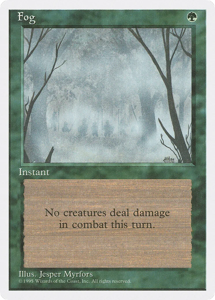 Brouillard — Fourth Edition — Magic: The Gathering