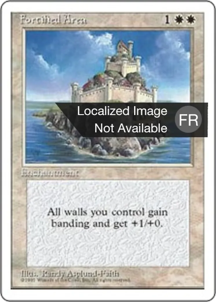 Aire fortifiée — Fourth Edition — Magic: The Gathering