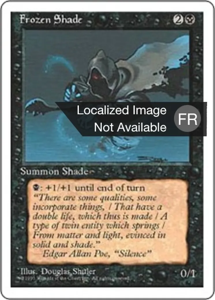 Ombre glaciale — Fourth Edition — Magic: The Gathering