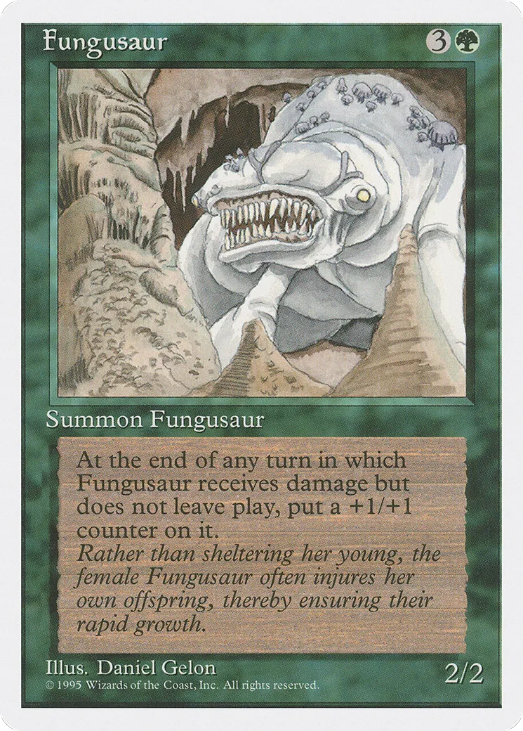 Fungusaur — Fourth Edition — Magic: The Gathering