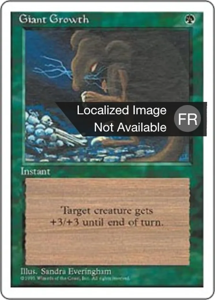 Croissance gigantesque — Fourth Edition — Magic: The Gathering