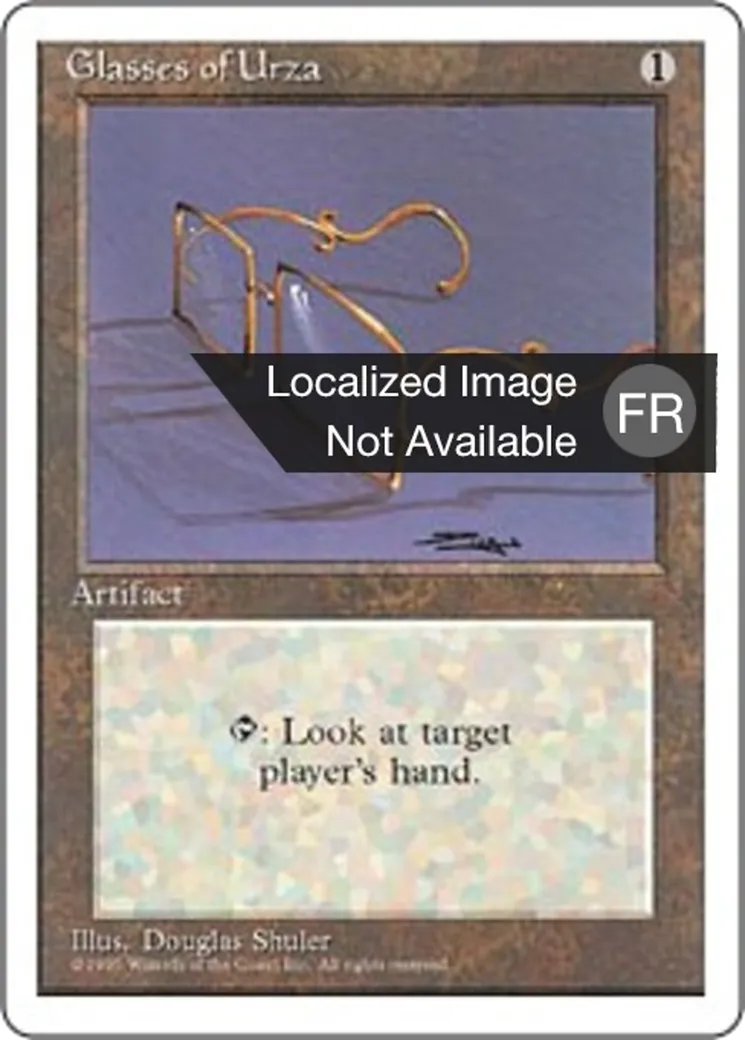 Lunettes d'Urza — Fourth Edition — Magic: The Gathering