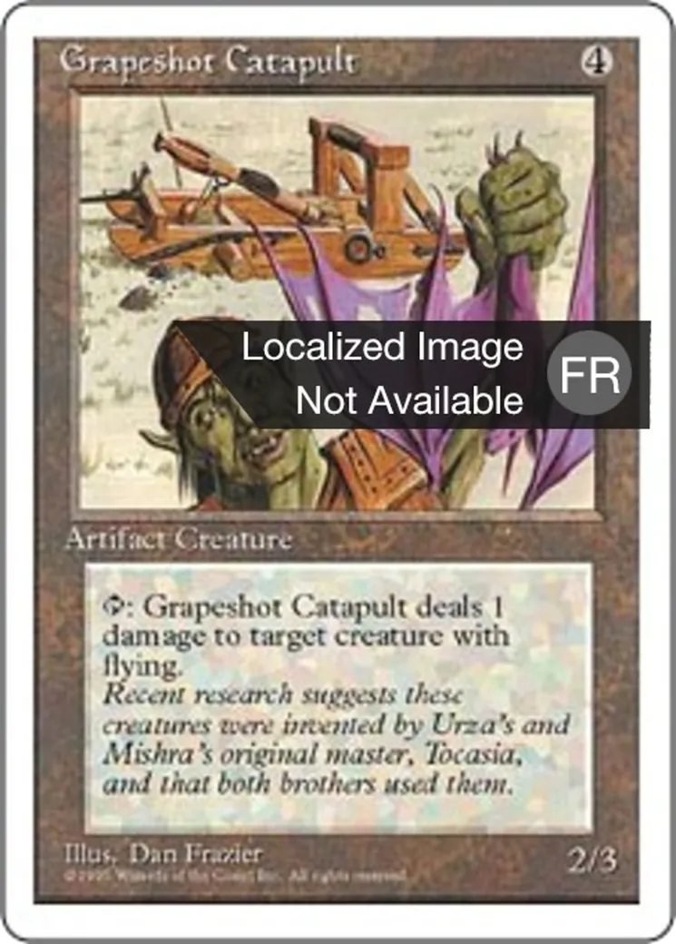 Catapulte à mitraille — Fourth Edition — Magic: The Gathering