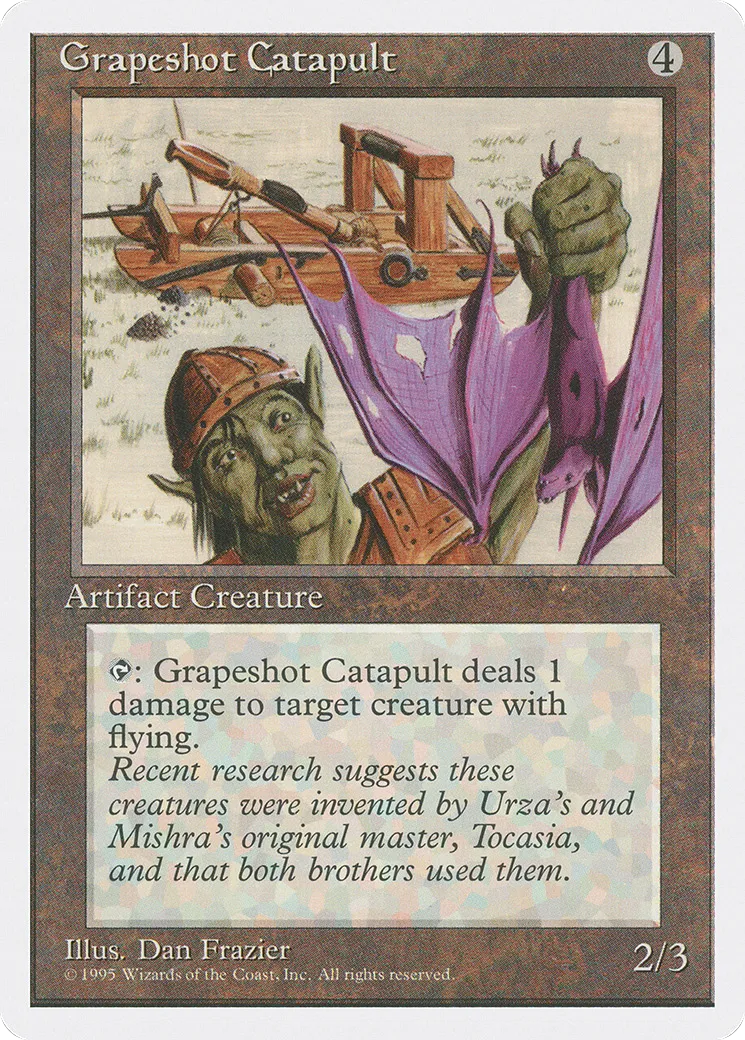 Grapeshot Catapult — Fourth Edition — Magic: The Gathering