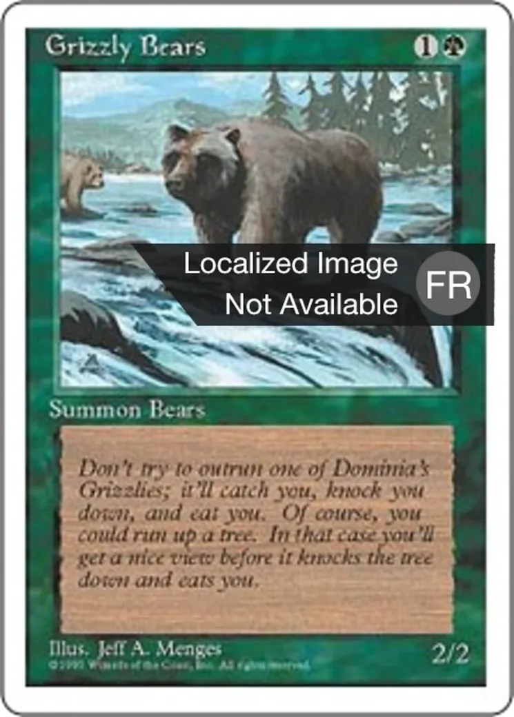 Grizzlis — Fourth Edition — Magic: The Gathering
