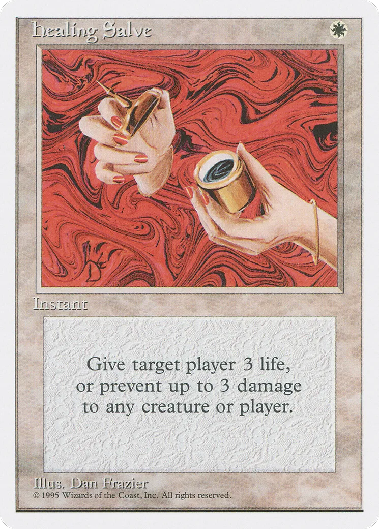 Onguent de soins — Fourth Edition — Magic: The Gathering