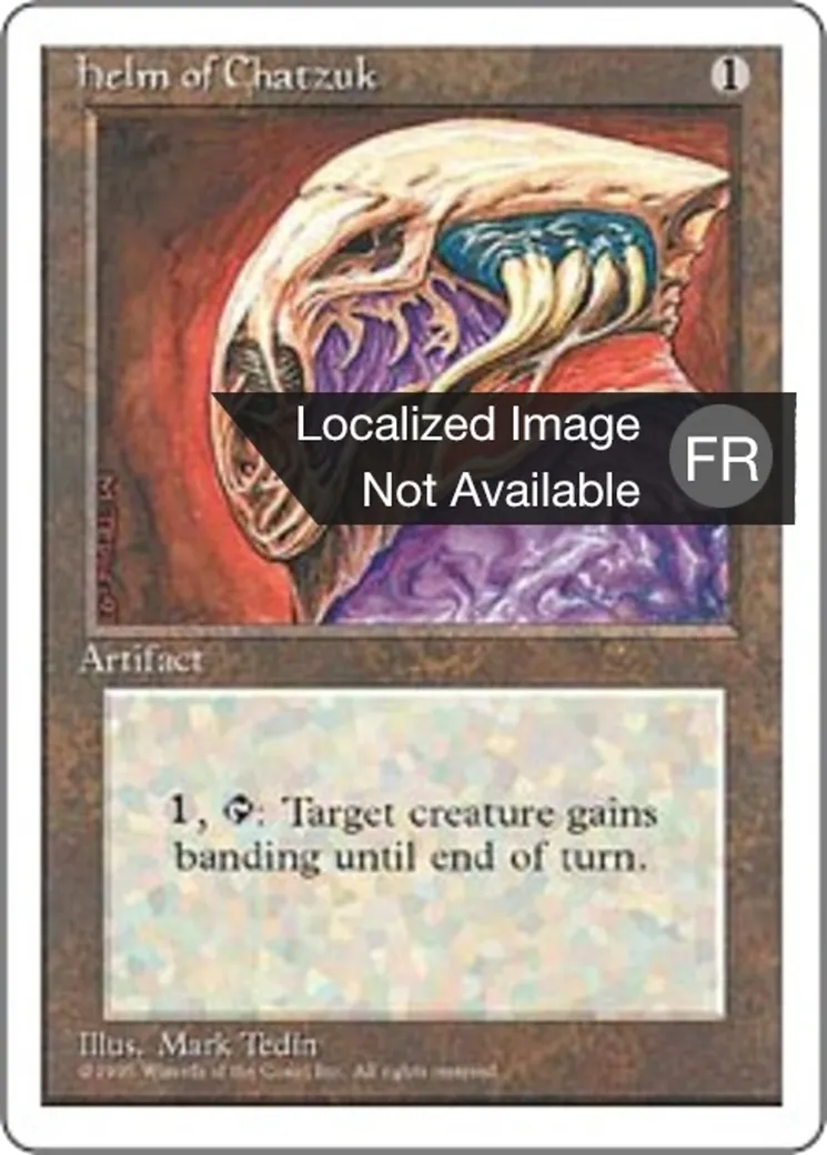 Heaume de Chatzuk — Fourth Edition — Magic: The Gathering