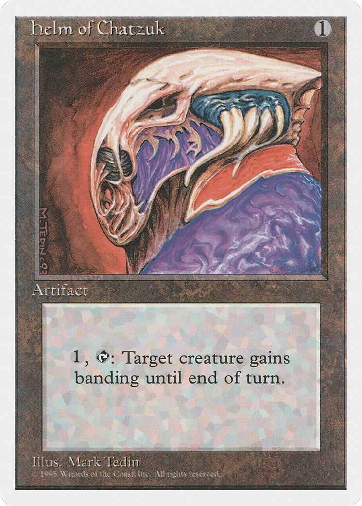 Helm of Chatzuk — Fourth Edition — Magic: The Gathering