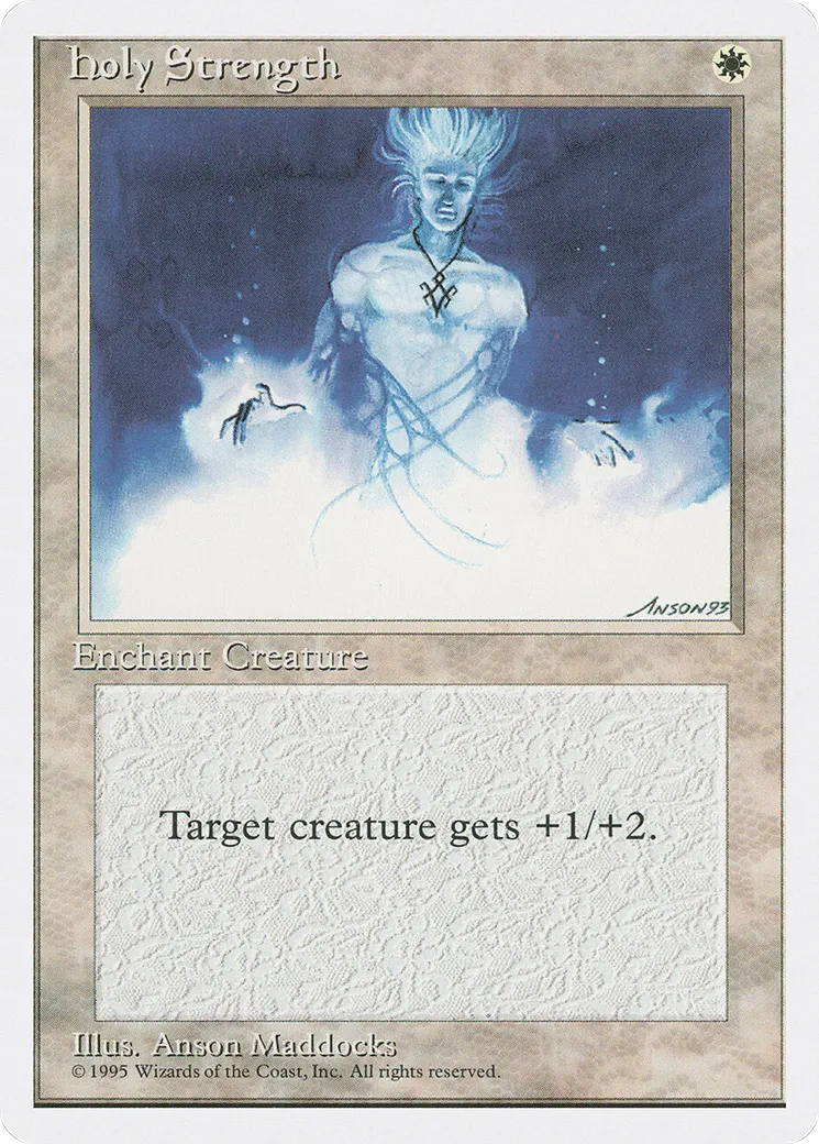 Force sacrée — Fourth Edition — Magic: The Gathering