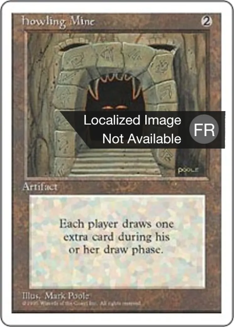 Mine rugissante — Fourth Edition — Magic: The Gathering