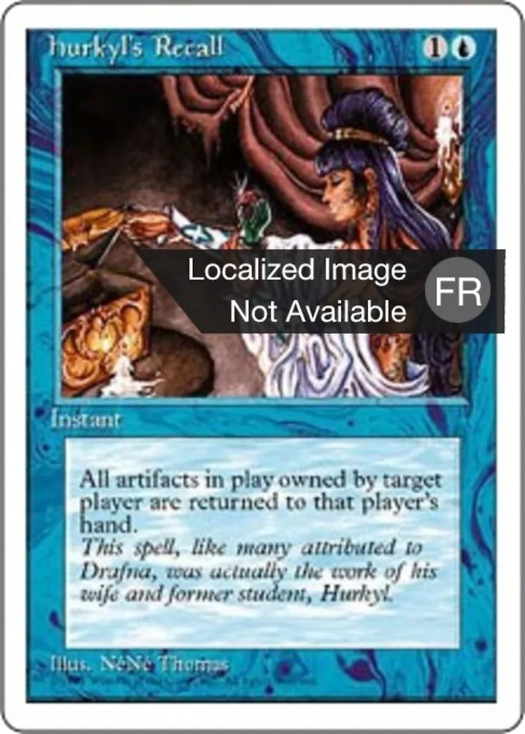 Rappel selon Hurkyl — Fourth Edition — Magic: The Gathering