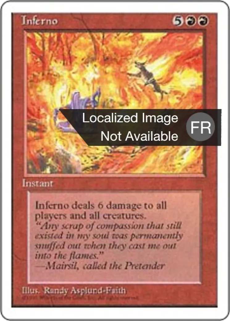 Fournaise — Fourth Edition — Magic: The Gathering