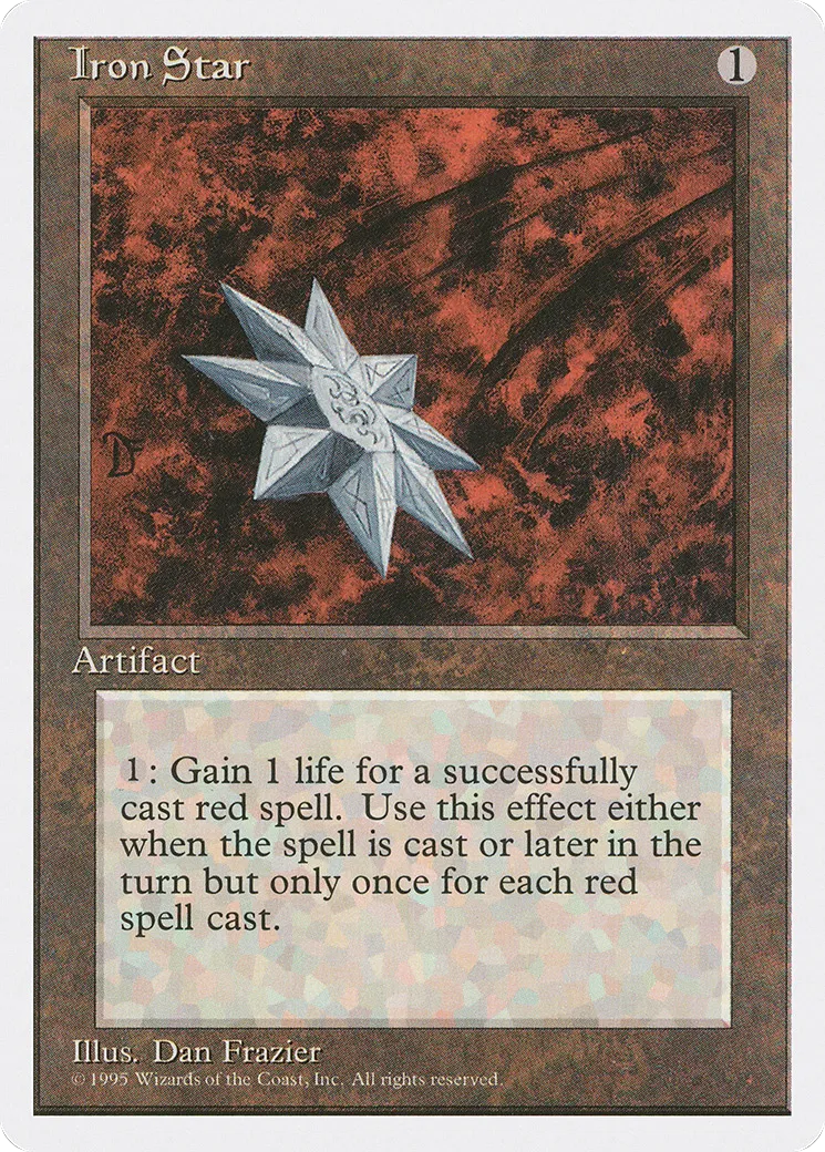 Iron Star — Fourth Edition — Magic: The Gathering