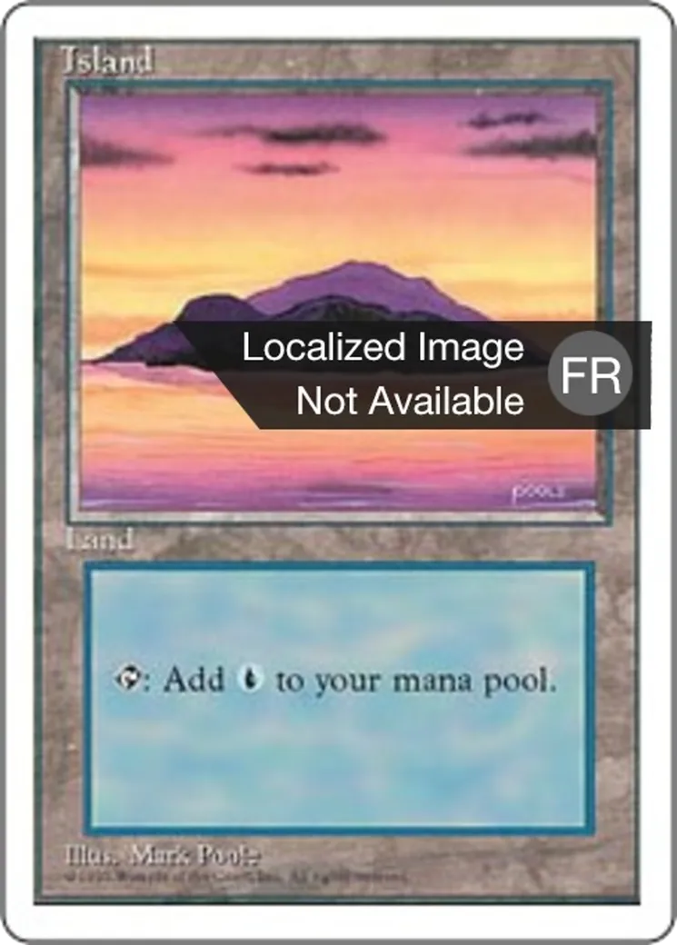 Île — Fourth Edition — Magic: The Gathering