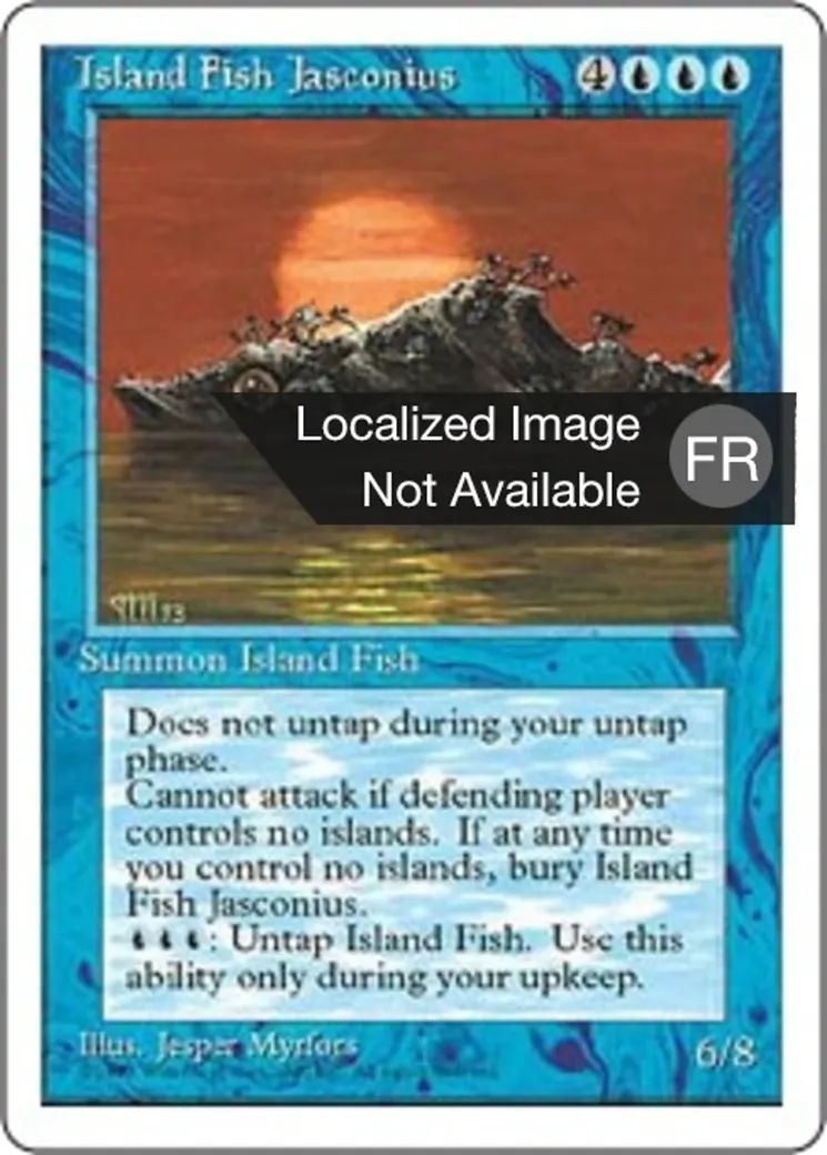 Ile-poisson Seyidna yûnûs — Fourth Edition — Magic: The Gathering