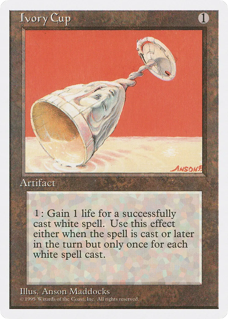 Coupe d'ivoire — Fourth Edition — Magic: The Gathering