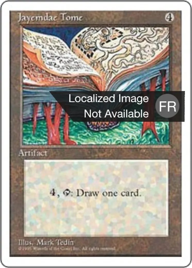Grimoire de Jayemdae — Fourth Edition — Magic: The Gathering