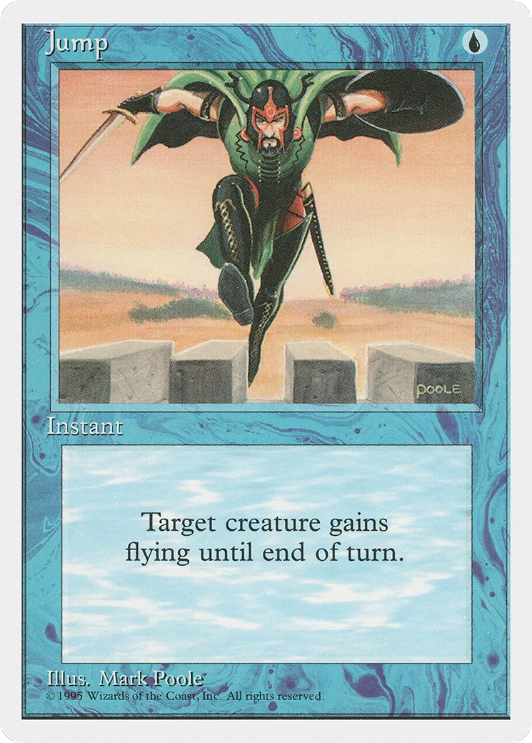 Jump — Fourth Edition — Magic: The Gathering