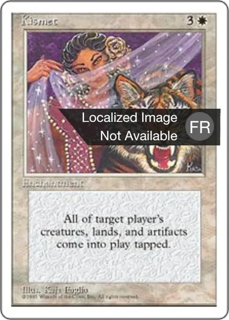 Destinée from Fourth Edition - Magic: The Gathering