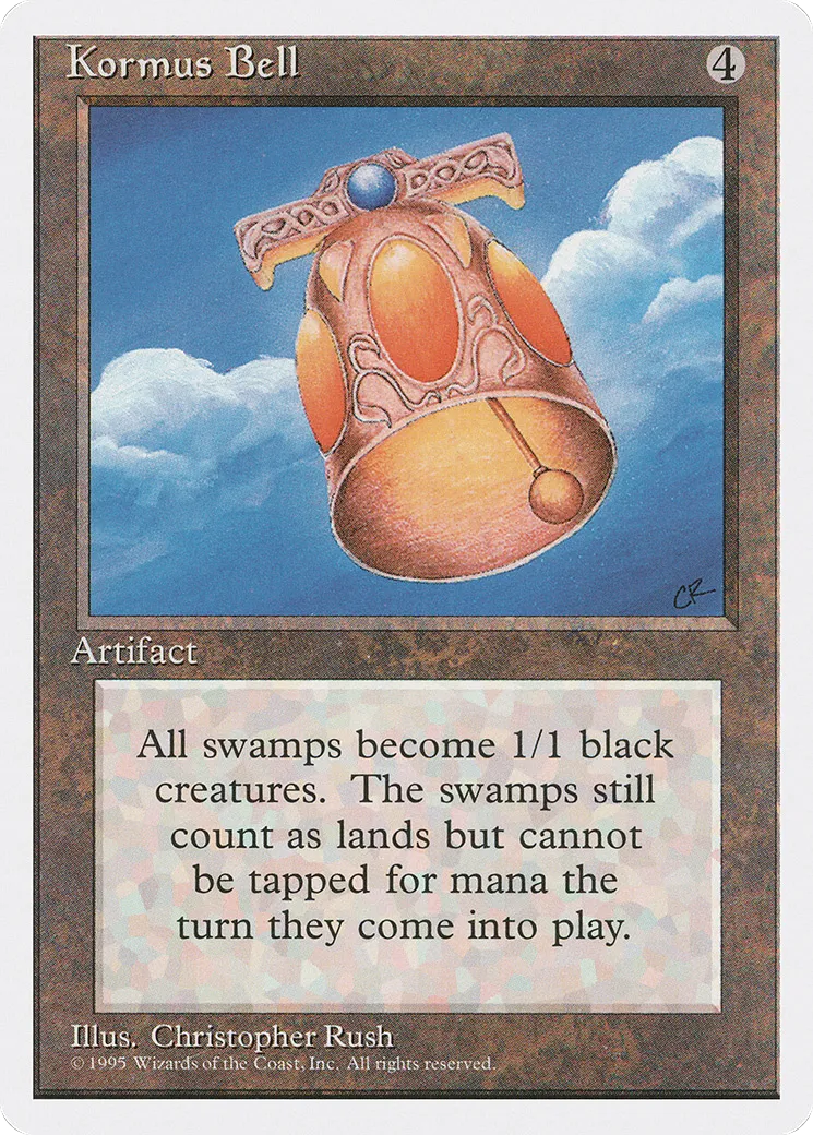Kormus Bell — Fourth Edition — Magic: The Gathering