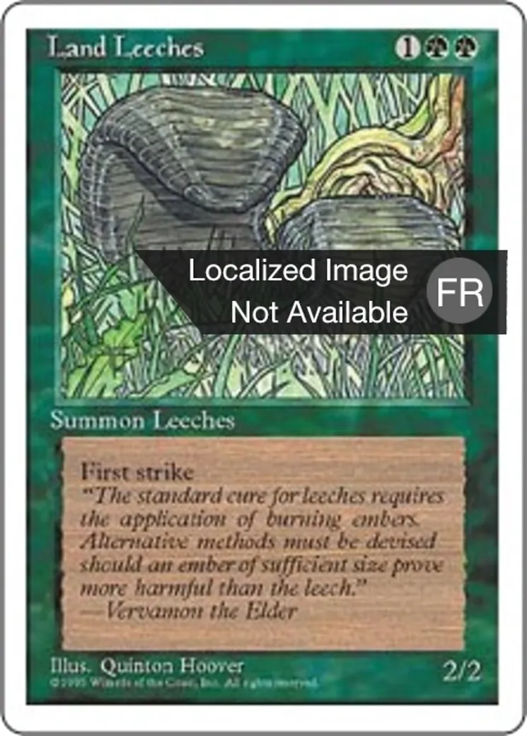 Sangsues terrestres — Fourth Edition — Magic: The Gathering