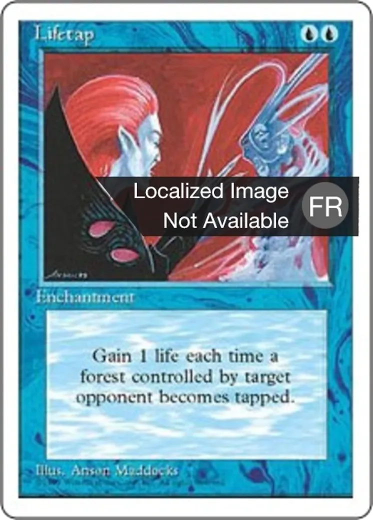 Ponction vitale — Fourth Edition — Magic: The Gathering