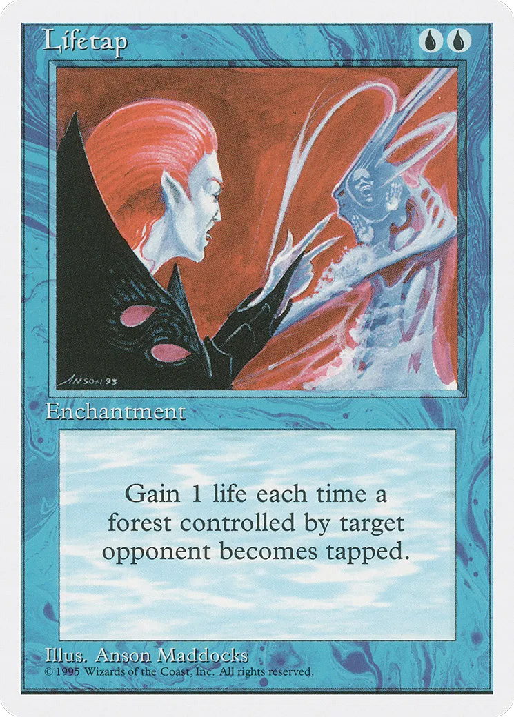 Ponction vitale — Fourth Edition — Magic: The Gathering