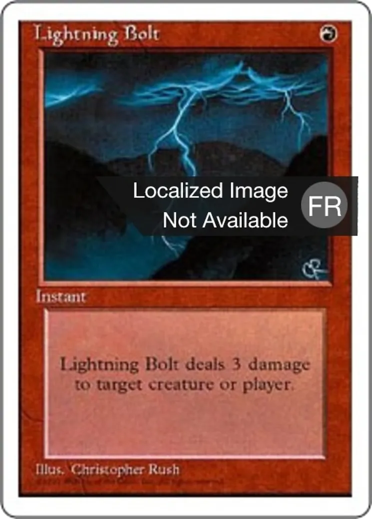 Foudre — Fourth Edition — Magic: The Gathering