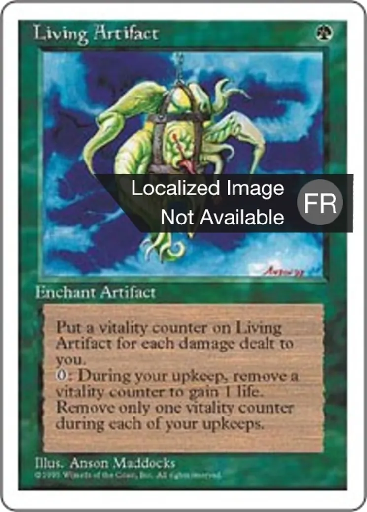 Artefact vivant — Fourth Edition — Magic: The Gathering