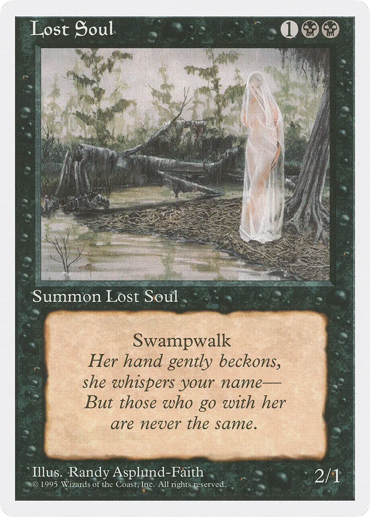 Ame en peine — Fourth Edition — Magic: The Gathering