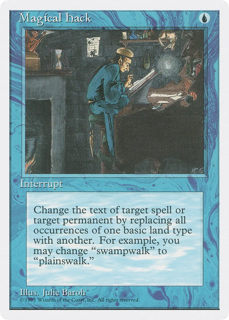 Rature magique — Fourth Edition — Magic: The Gathering